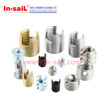 China Fastener Supplier Stainless Steel Threaded Insert M3X3.6X6.3mm for Metal